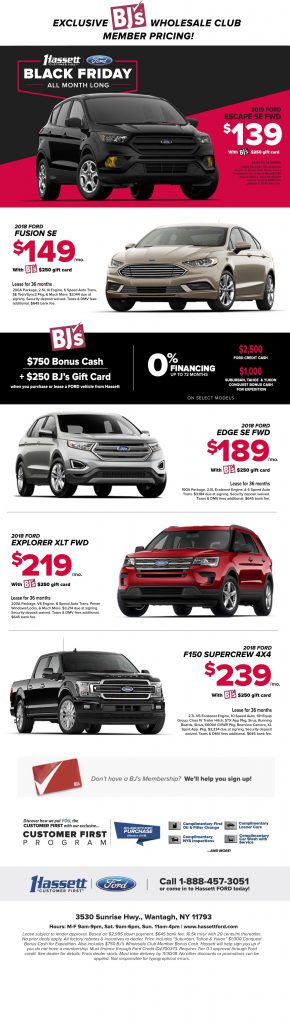 Hassett Ford Black Friday Deal
